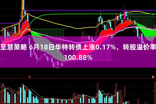至慧策略 6月18日华特转债上涨0.17%，转股溢价率100.88%